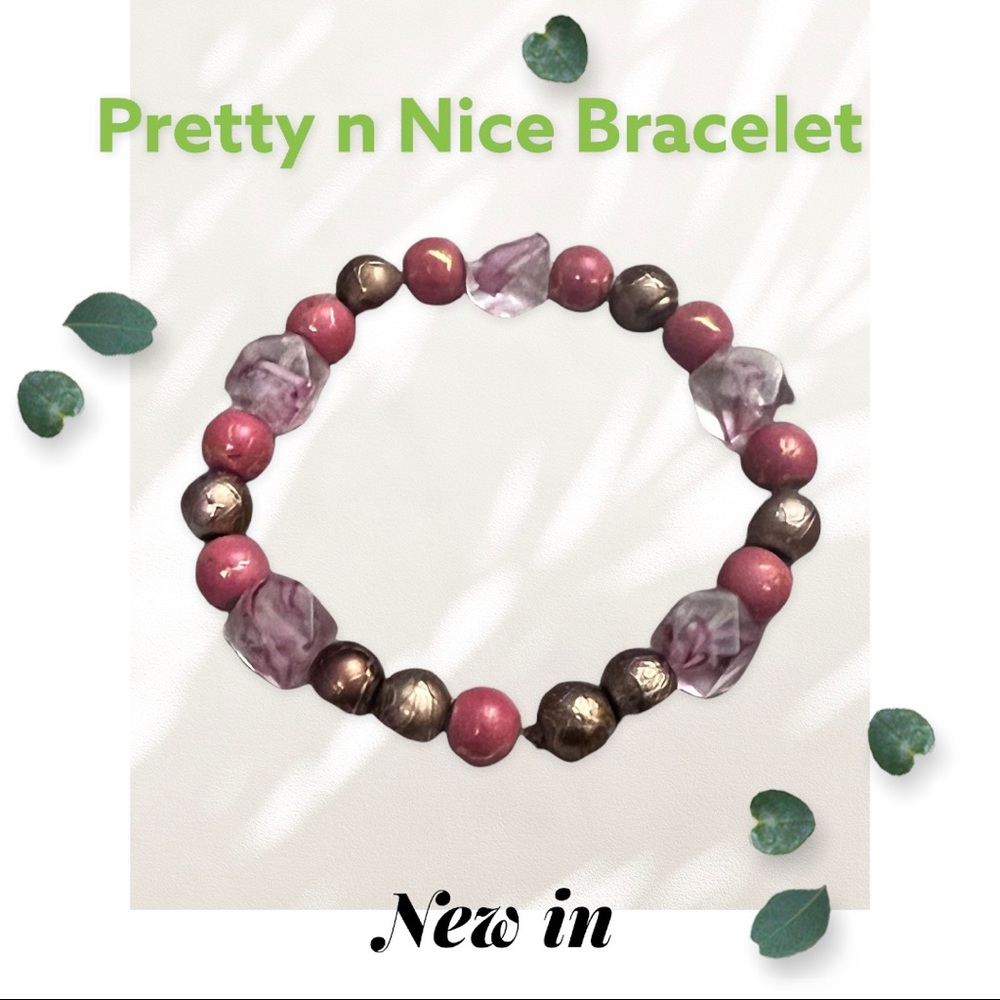 Stretch bead bracelet